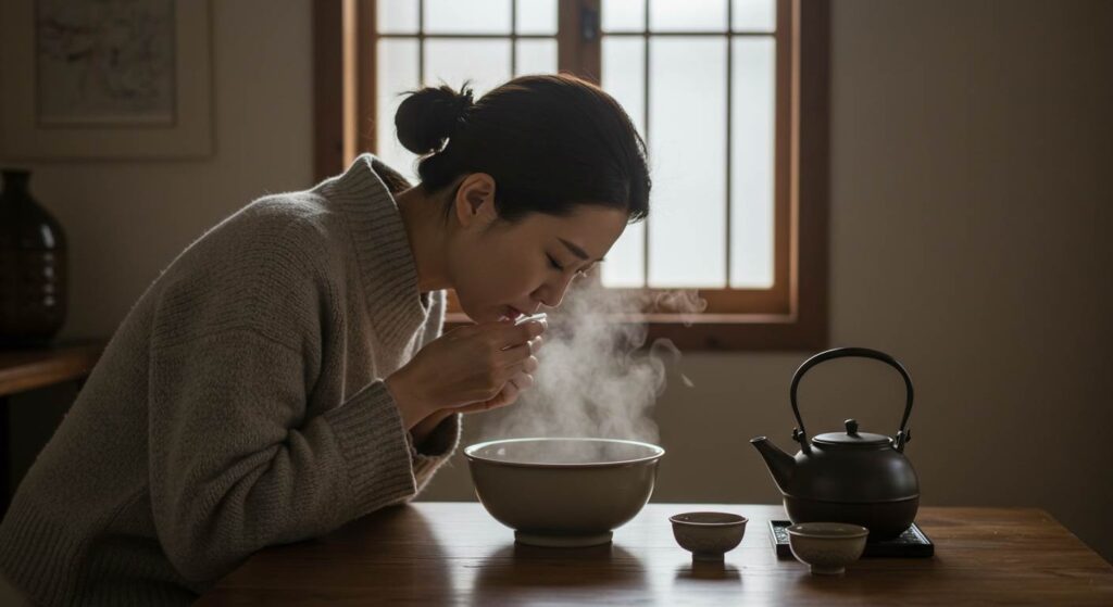 한쪽 코막힘