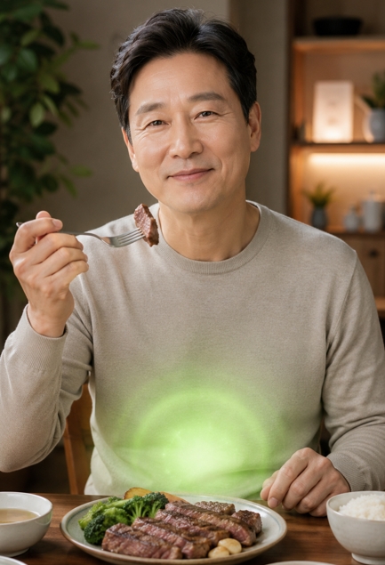 고기 많이 먹으면