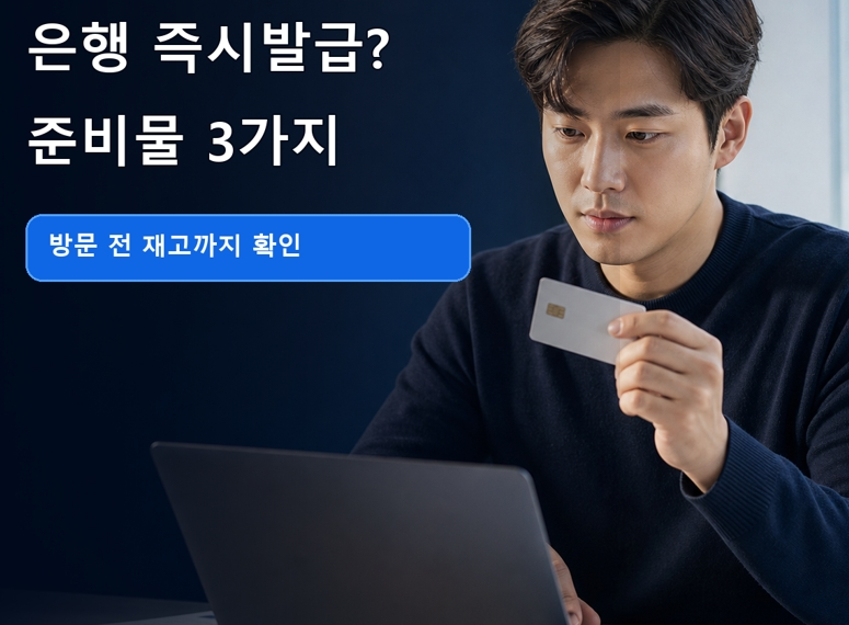 내일배움카드 은행 방문 즉시발급