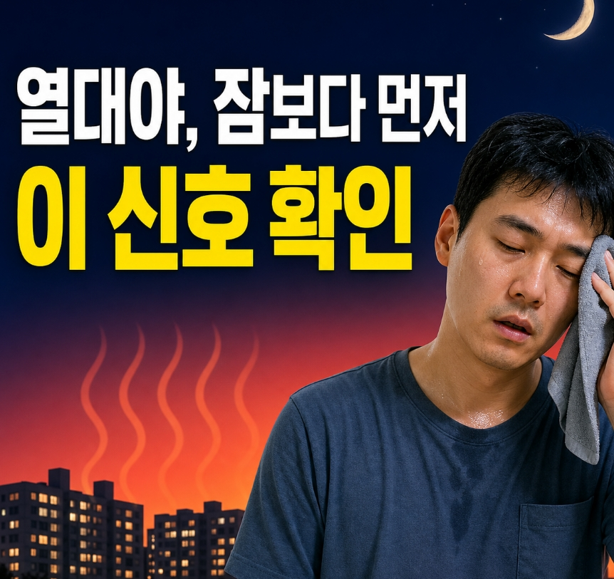 열대야 온열질환 구분법
